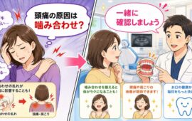 噛み合わせが悪いと体に影響？治らない頭痛や肩こりの原因と治療法
