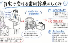 親の通院が難しい方へ！自宅で受ける歯科治療の仕組みと費用