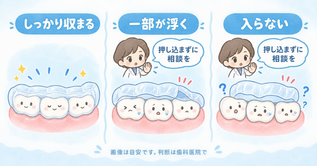 リテーナーをサボると後戻りする？きつさの見方